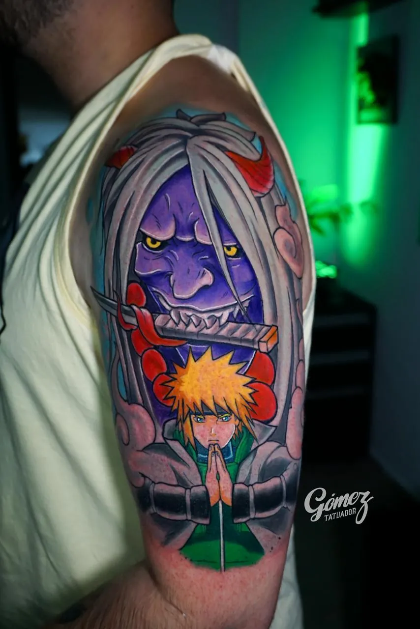 Tatuaje black grey manga Buenos Aires